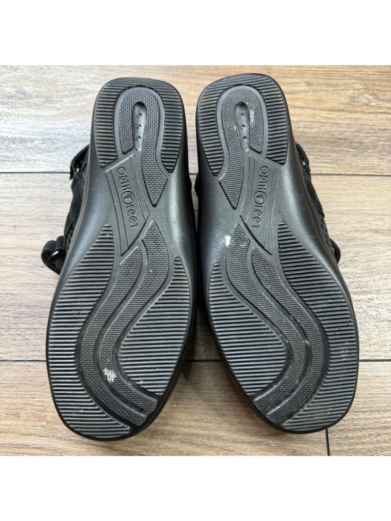 Orthofeet Sanibel Mary Jane Shoes Women's Size 9 Xx-Wide Black Leather Walking — image 5 of 8